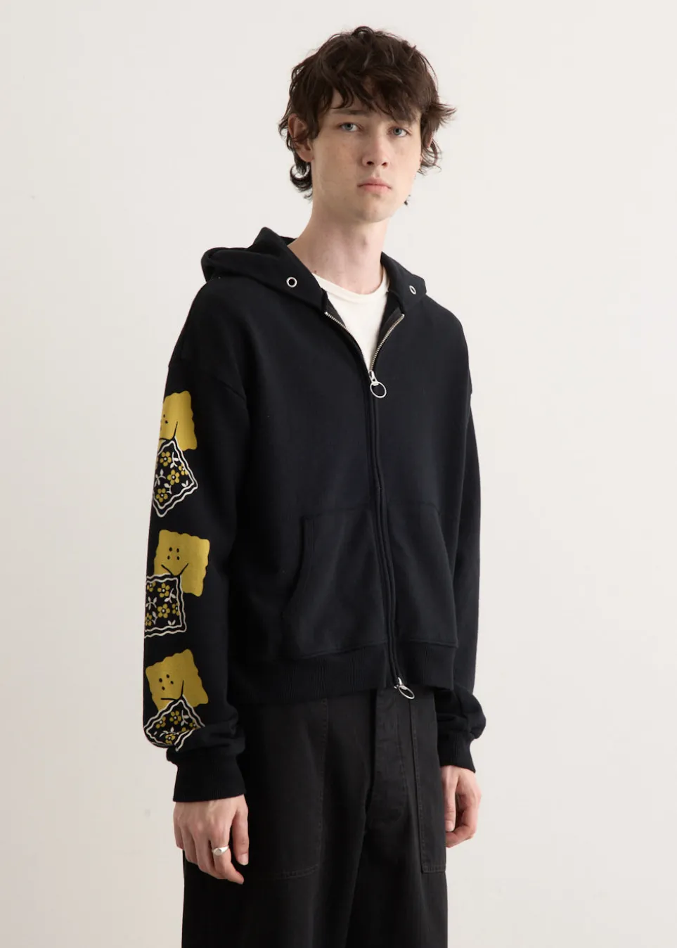 SWT Knit ZIP-UP GYM Parka (PECKISH RAINBOWY)