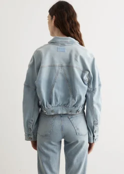 Tint Denim Bomber Jacket