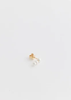 Trois Perle Earring