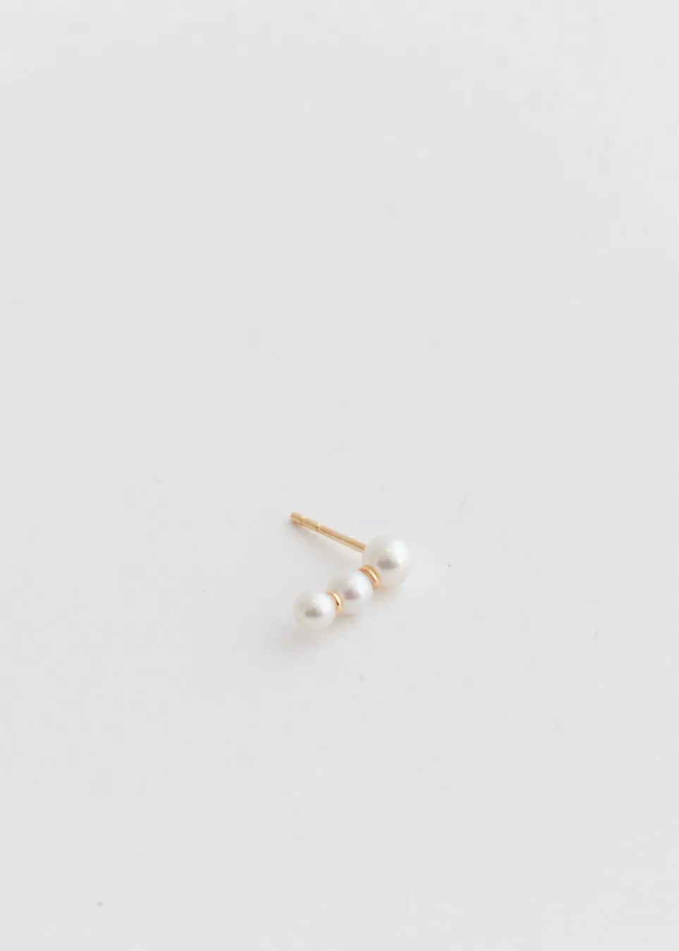 Trois Perle Earring