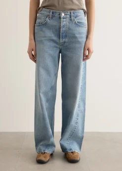Twist Low Slung Baggy Jeans