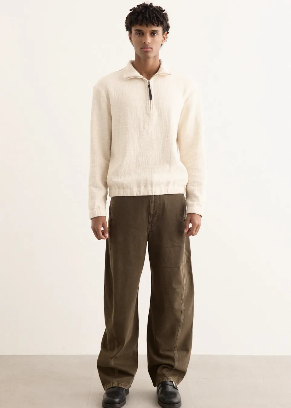 Twisted Belted Pants