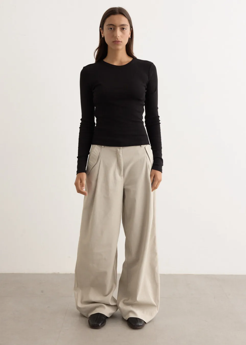 Utility Pleat Pants