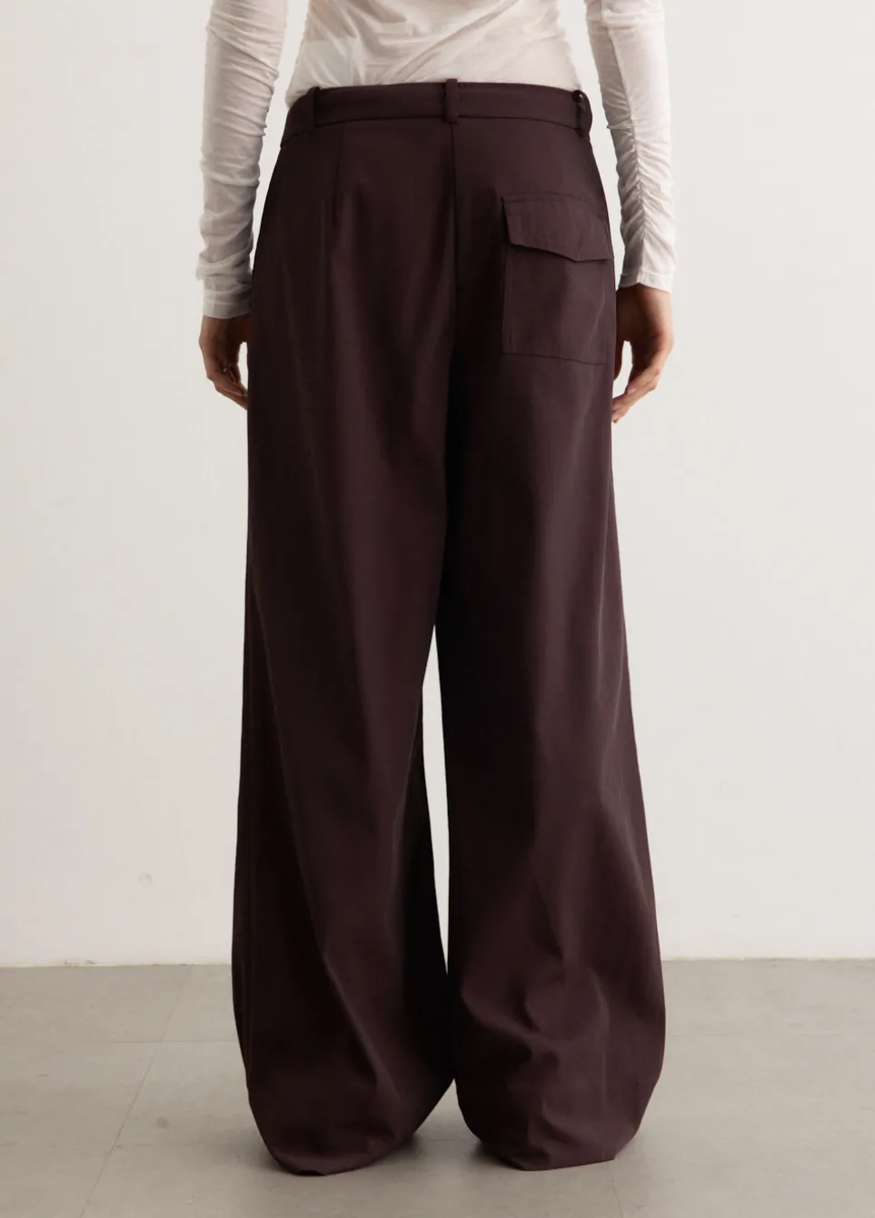 Utility Pleat Pants