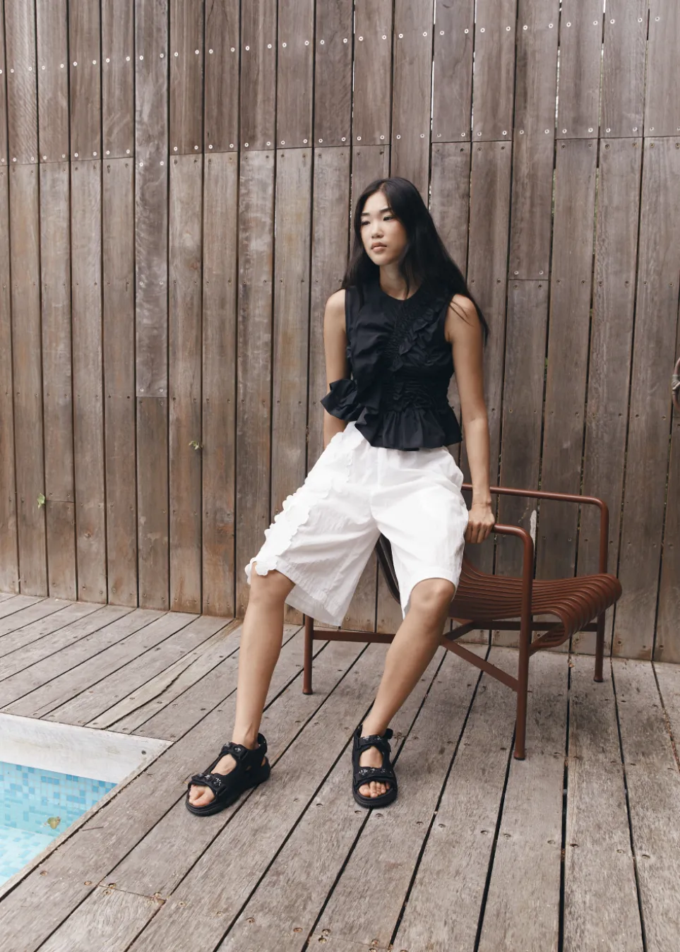 Valeria Neoprene Sandals