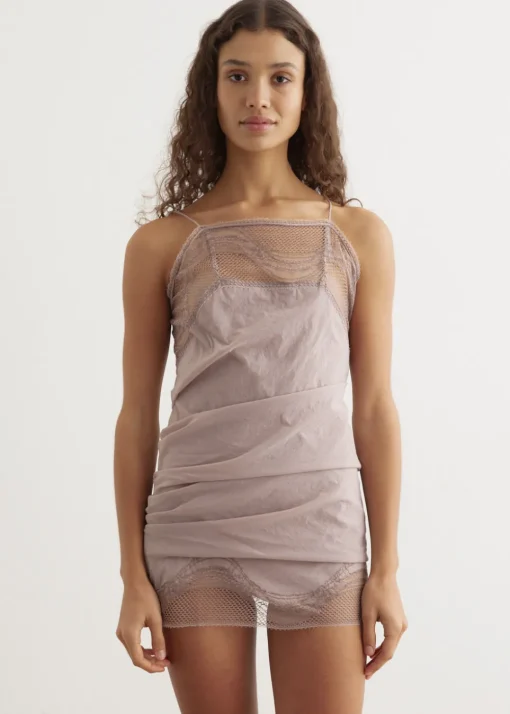 Vellum Lace Cami Dress