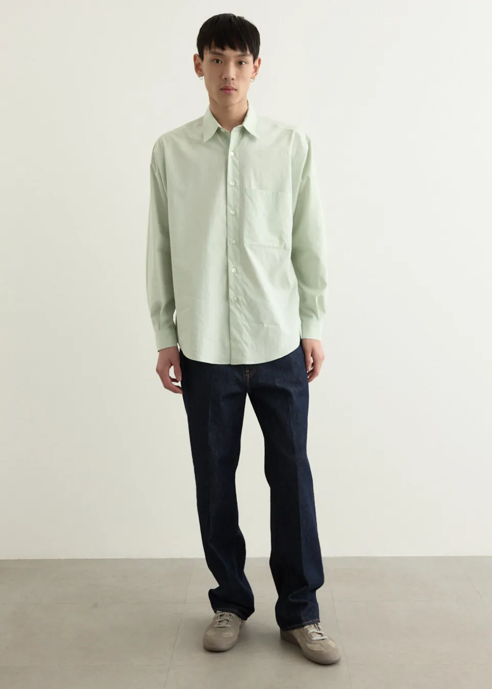 Washed Finx Twill Big Shirt