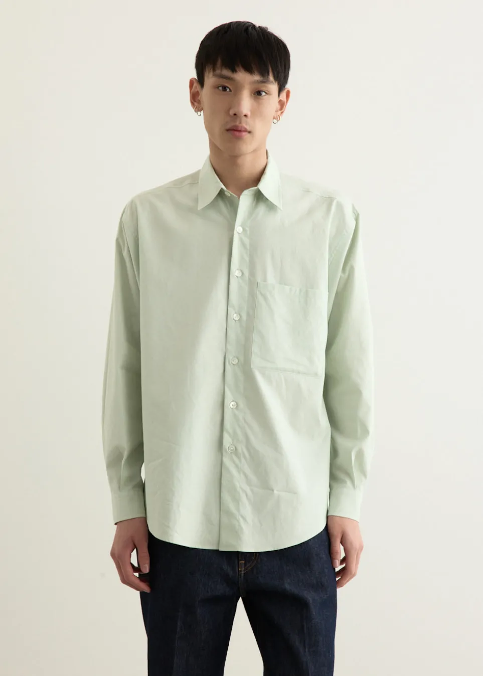 Washed Finx Twill Big Shirt