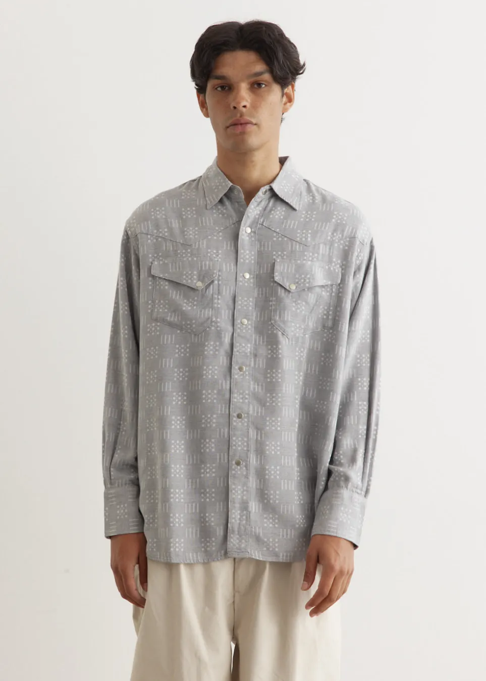 Western Jacquard Shirt