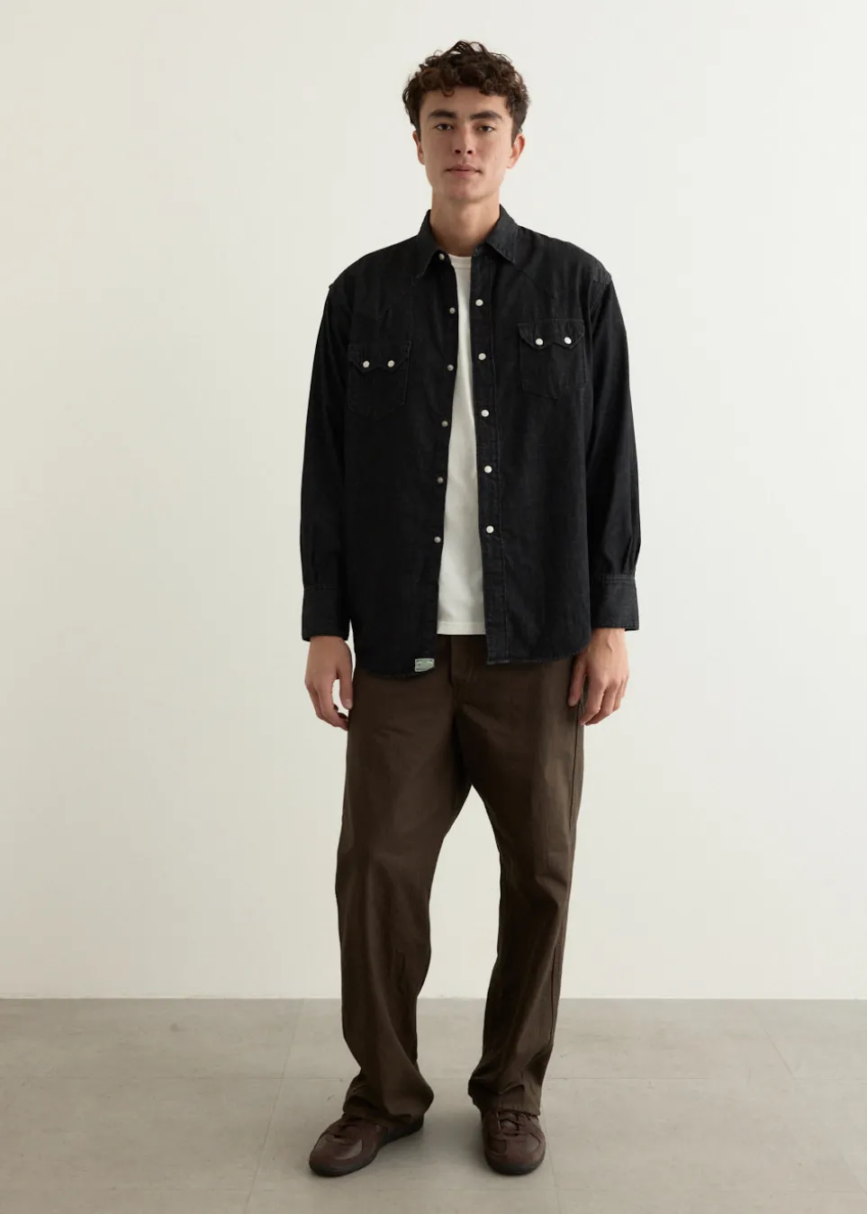 Wide Fit French Work Pants