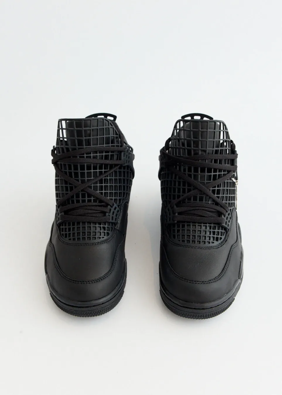 Women's Air Jordan 4 Net 'Black' Sneakers