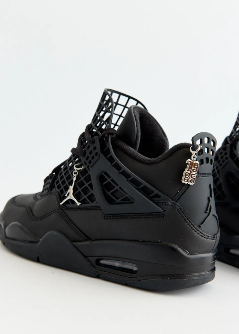 Women's Air Jordan 4 Net 'Black' Sneakers