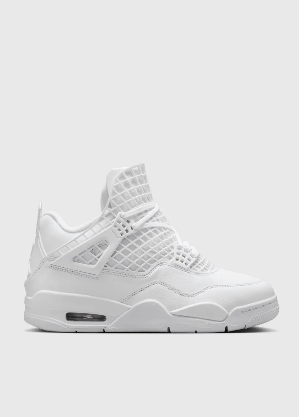 Women's Air Jordan 4 Net 'Triple White' Sneakers