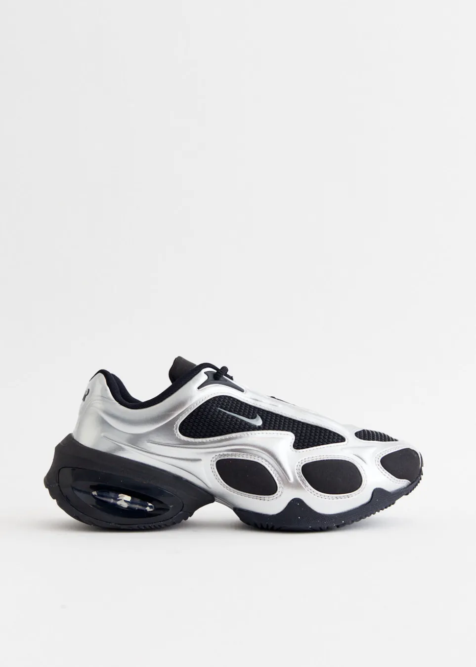 Women's Air Max Muse 'Black Metallic Silver' Sneakers
