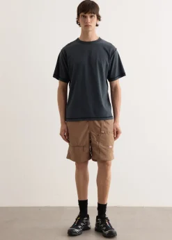 Woven Zipper Shorts