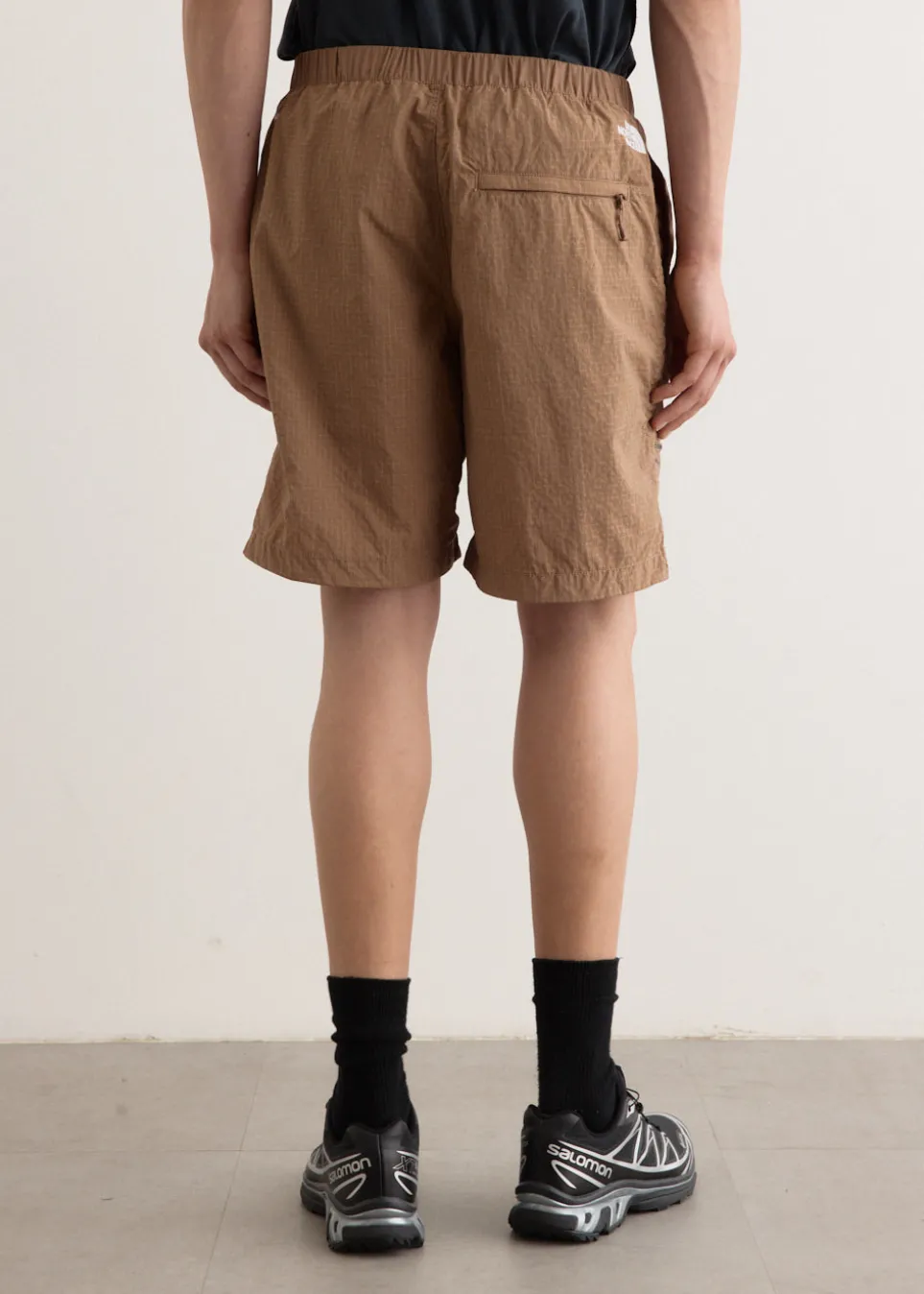 Woven Zipper Shorts