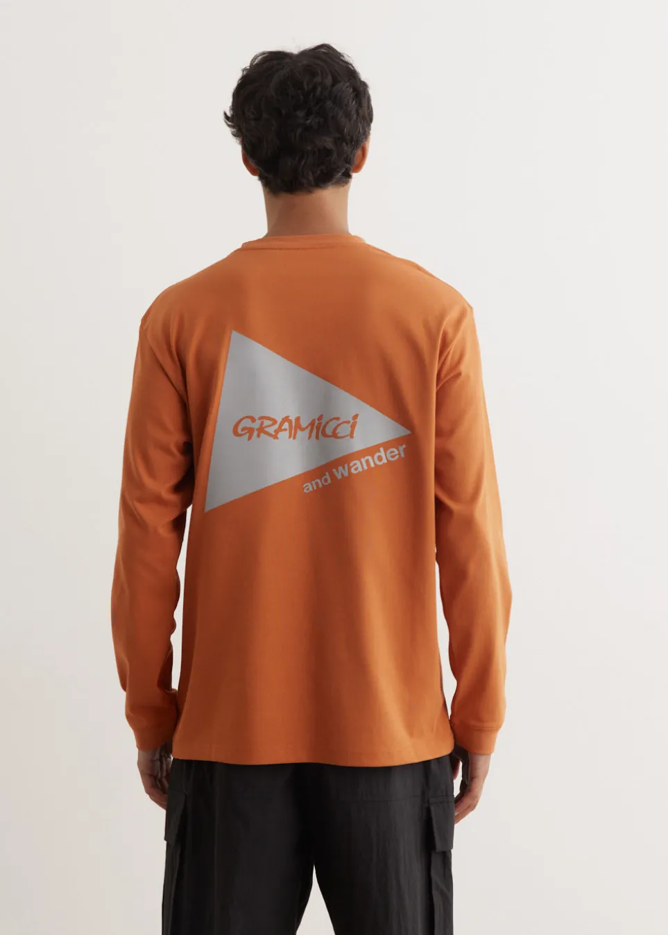 x And Wander Backprint Long Sleeve T-Shirt