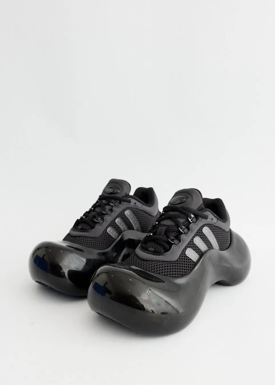 x Avavav Women's Moonrubber Megaride 'Core Black' Sneakers