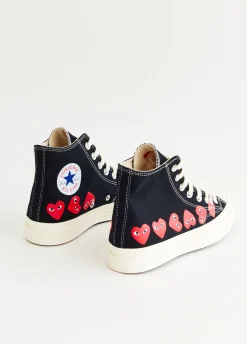 x Converse K127 Multi Heart High Top Sneakers