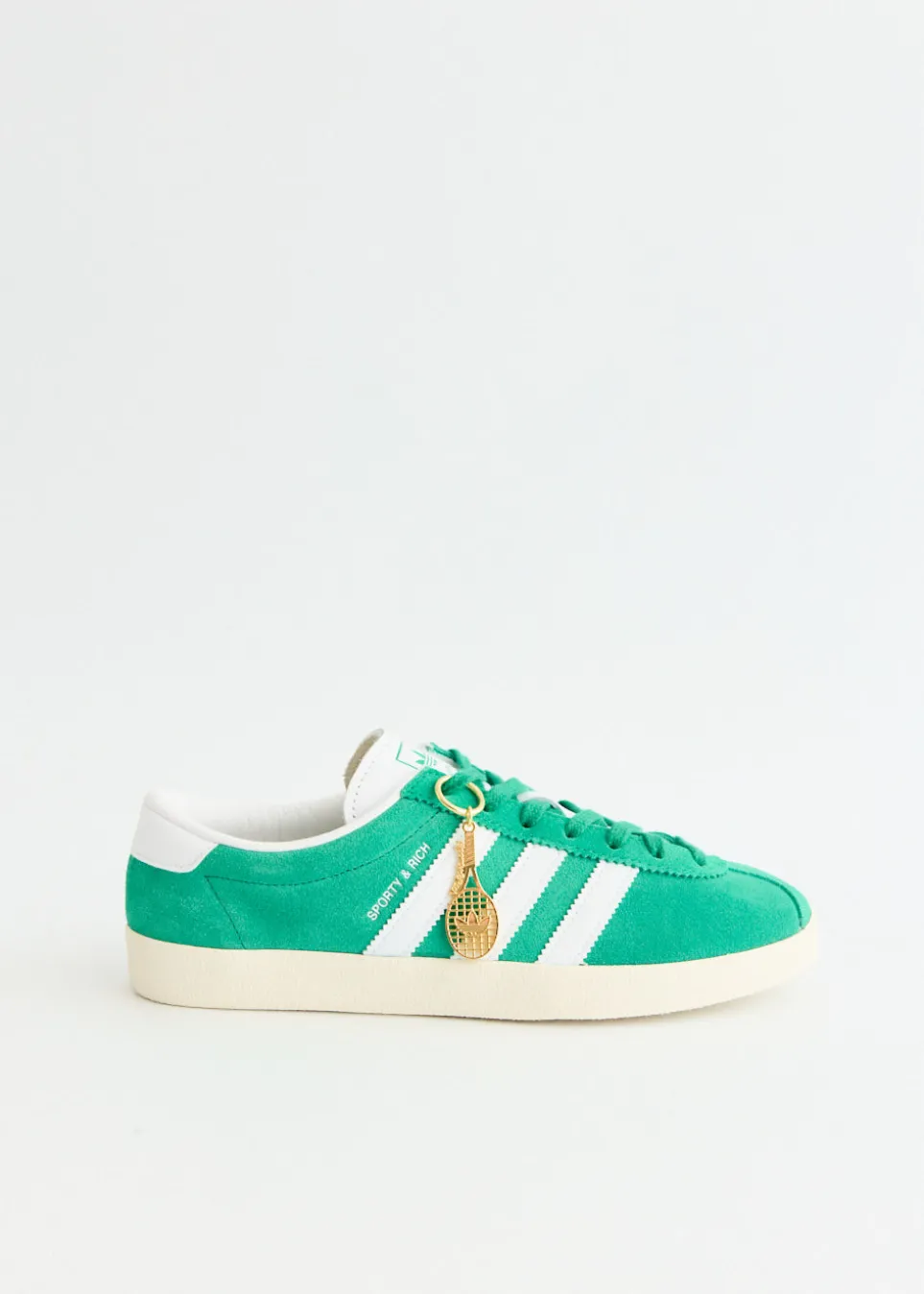 x Sporty & Rich Blanc 'Court Green' Sneakers