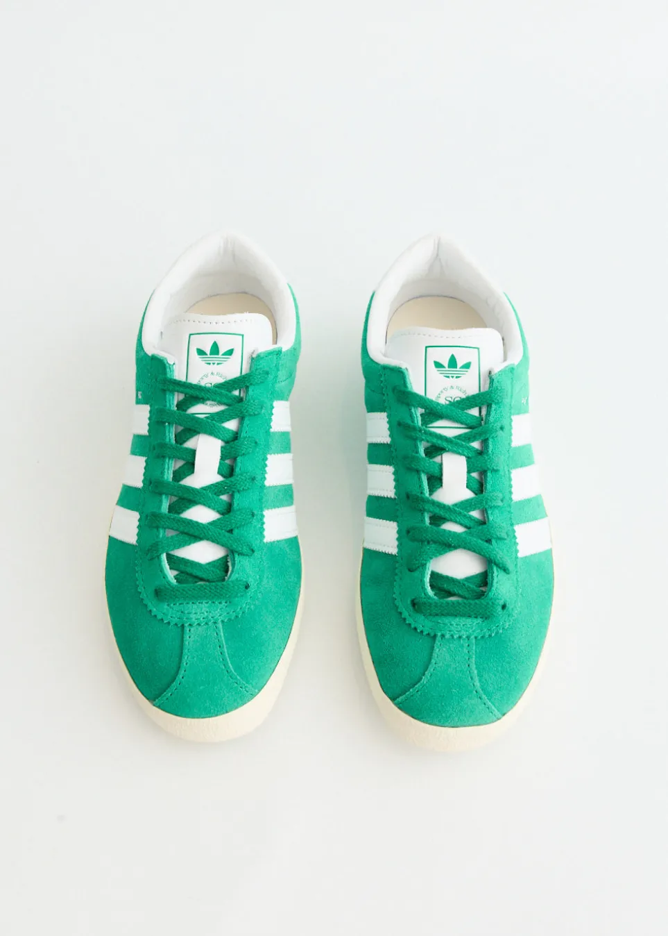 x Sporty & Rich Blanc 'Court Green' Sneakers