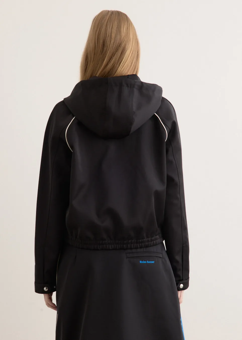 x Wales Bonner Satin Hood Track Top