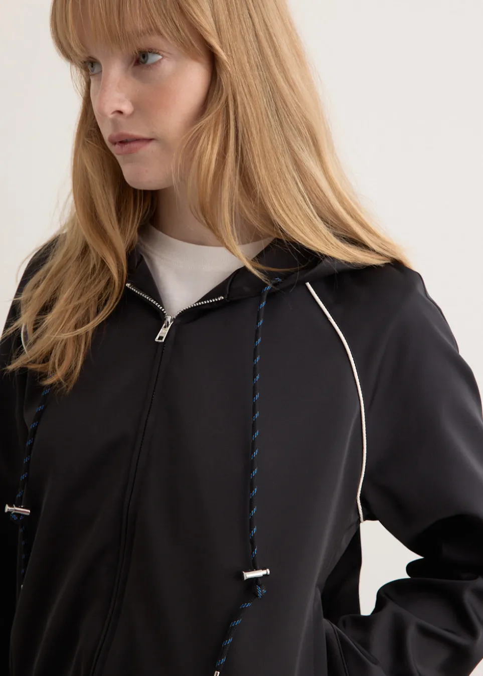 x Wales Bonner Satin Hood Track Top
