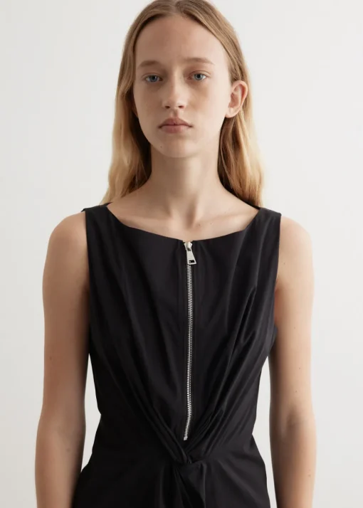 Zipper Knot Dress